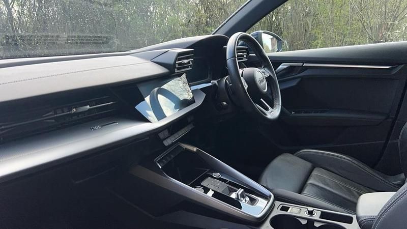 Used Audi A3 S-Line 150 HP (110 kW) 2023 Blue Sedan