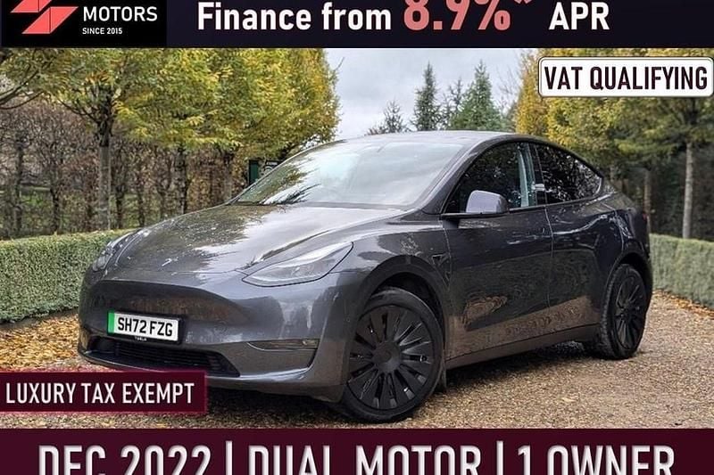 Grey Used 2022 Tesla Model Y Long Range AWD SUV | £26,749 (Fair price) - Image 1/1