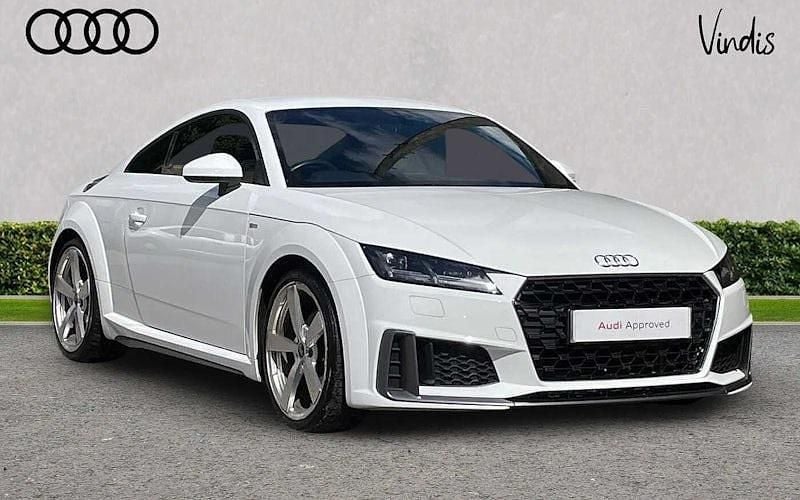White Used 2023 Audi TT S-Line Coupe | £27,221 (Fair price) - Image 1/4