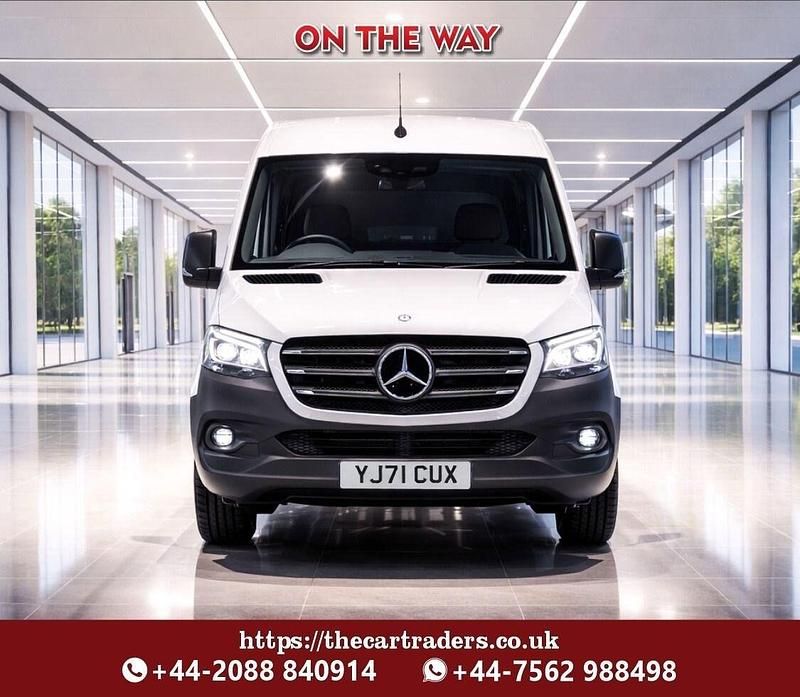 Begagnad Mercedes Sprinter Progressive 2021 Vit Van
