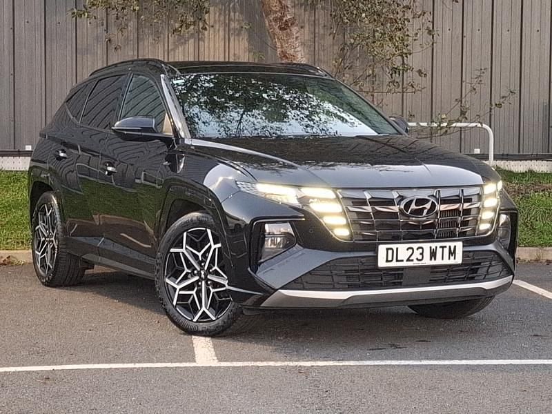 Black Used 2023 Hyundai Tucson N Line SUV | £26,498 (A bit pricey) - Image 1/4