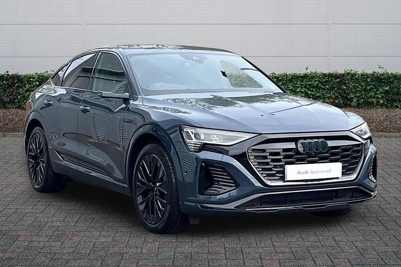 Used Audi Q8 e-tron Black Edition 300 kW (408 HP) 2023 Blue SUV