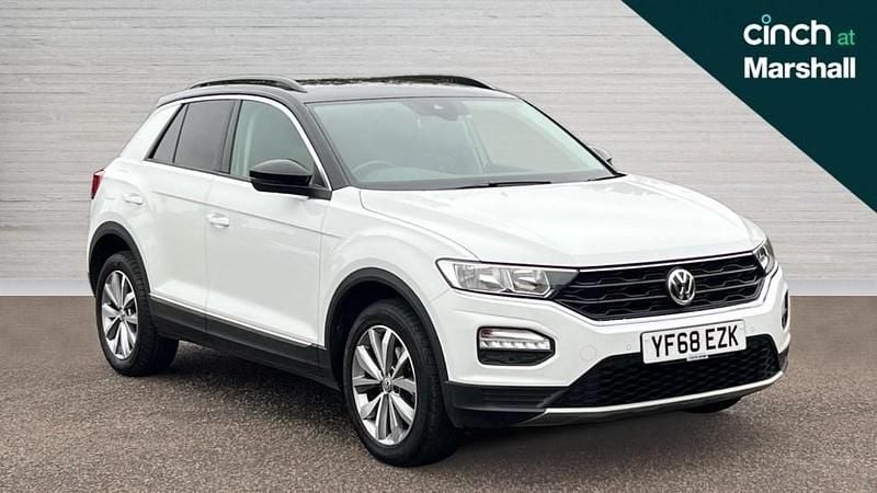 White Used 2018 VW T-Roc Design SUV | £13,745 (Fair price) - Image 1/4