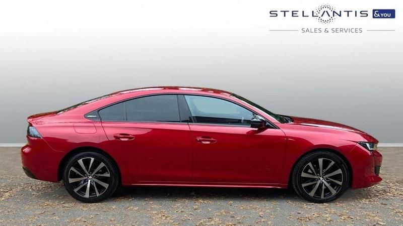 Red Used 2019 Peugeot 508 GT-line Hatchback | £15,259 (Fair price) - Image 1/4