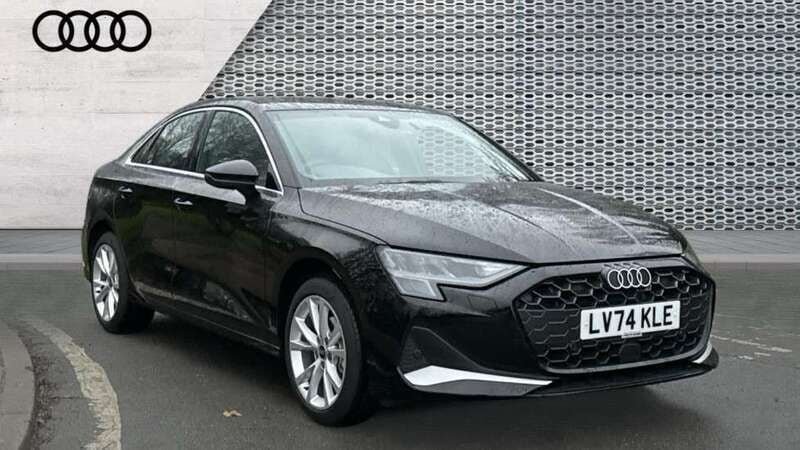 Black Used 2024 Audi A3 Sport Sedan | £21,926 - Image 1/4