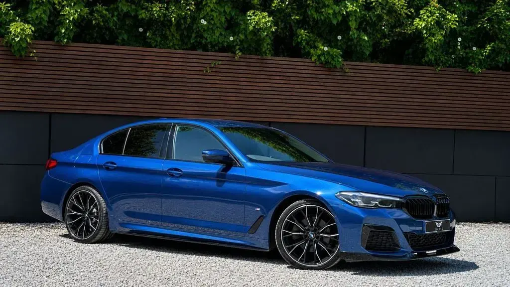 Used BMW 520 M Sport 2021 Blue Sedan