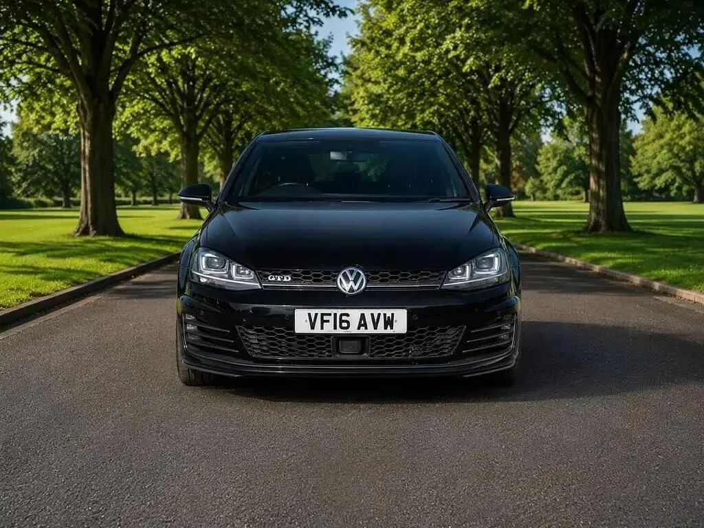 Used VW Golf VII GTD 2016 Black Hatchback