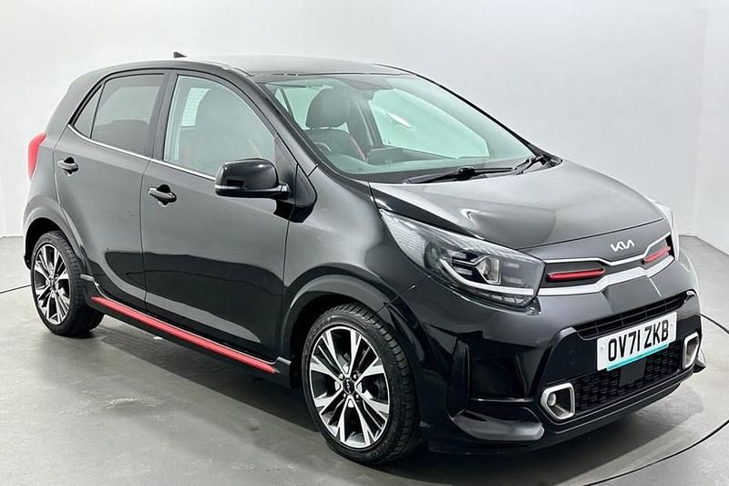 Used Kia Picanto GT-Line 101 HP (74 kW) 2022 Black Hatchback