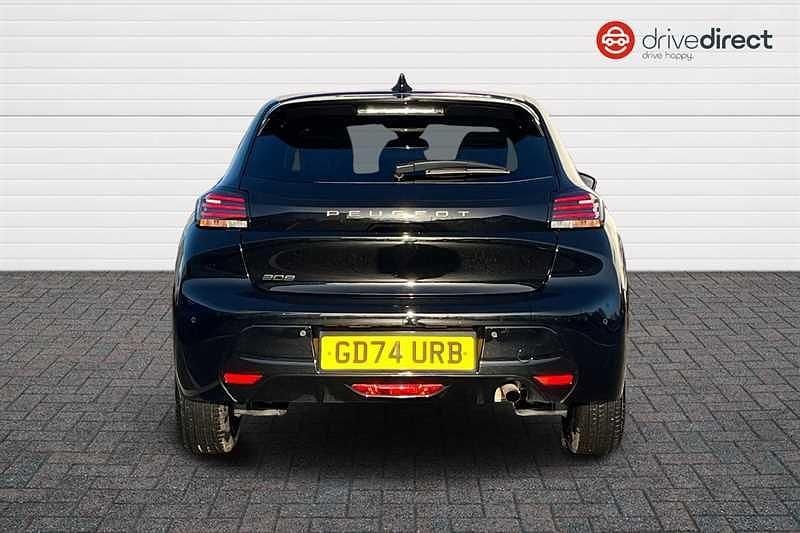 Used Peugeot 208 Allure 100 HP (73 kW) 2025 Black Hatchback