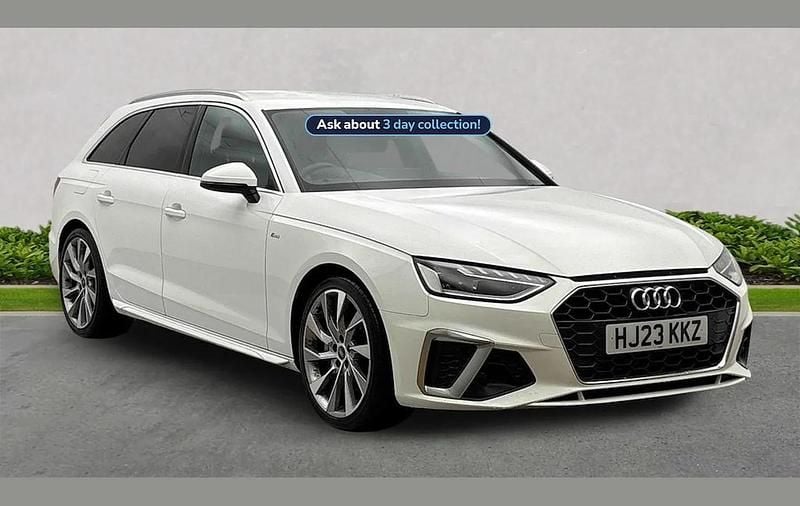 Used Audi A4 S-Line 204 HP (150 kW) 2023 White Estate