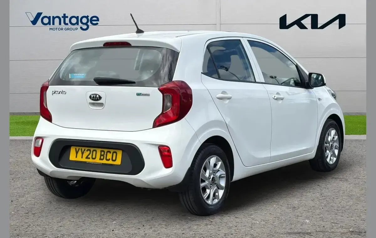 Used Kia Picanto 65 HP (47 kW) 2020 White Hatchback
