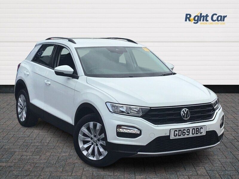 White Used 2020 VW T-Roc SE SUV | £13,999 (Fair price) - Image 1/4