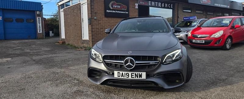 Used Mercedes E63 AMG AMG 2019 Silver Sedan
