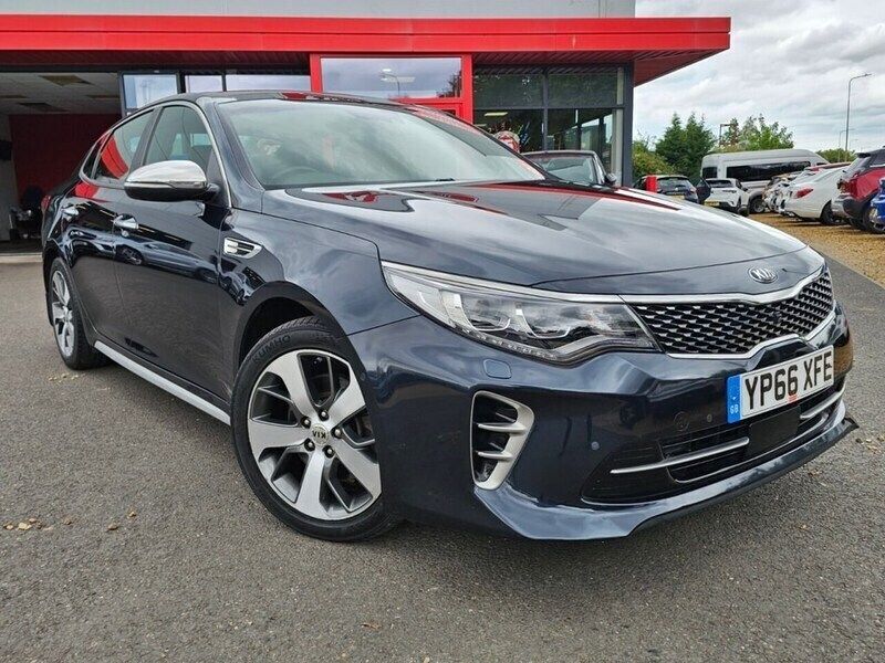Blue Used 2016 Kia Optima GT-Line S Sedan | £12,995 (Fair price) - Image 1/4