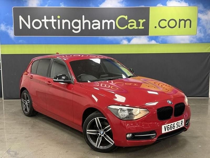 Used BMW 116 Sport Line 116 HP (85 kW) 2013 Red Hatchback