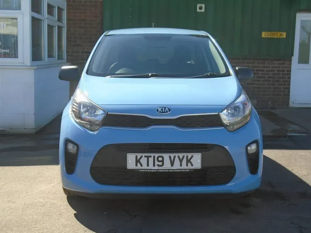 Second-hand Kia Picanto 66 CP (48 kW) 2019 Albastru Hatchback