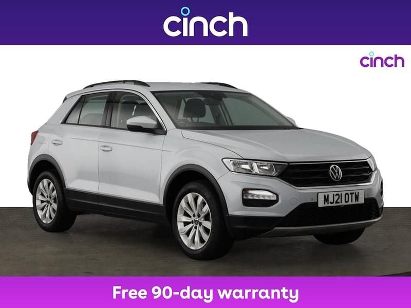 Silver Used 2021 VW T-Roc SE SUV | £15,799 (Good price) - Image 1/3