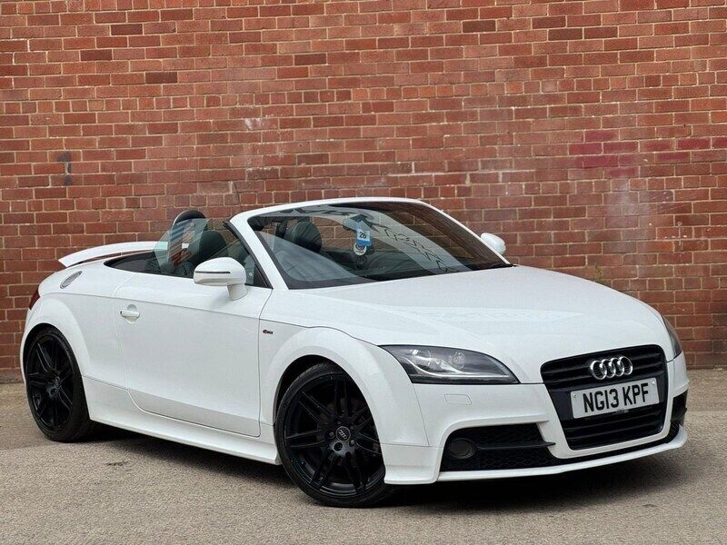 White Used 2013 Audi TT Black Edition Cabriolet | £9,975 (Expensive) - Image 1/3