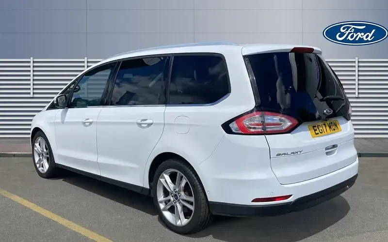 Used Ford Galaxy Titanium X 150 HP (110 kW) 2017 White MPV