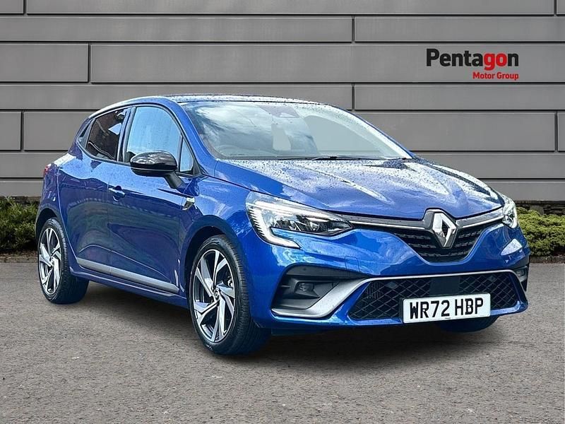 Used Renault Clio V RS Line 90 HP (66 kW) 2022 Blue Hatchback