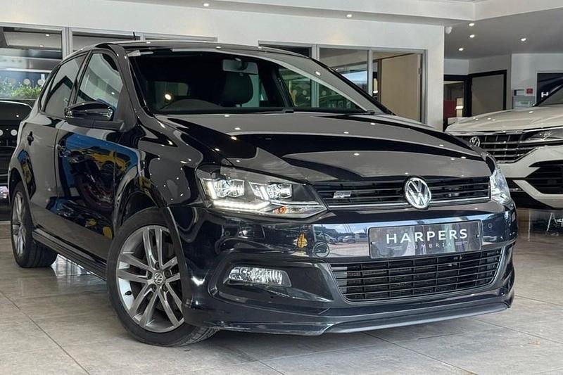 Black Used 2016 VW Polo R-line Hatchback | £11,036 (Fair price) - Image 1/1