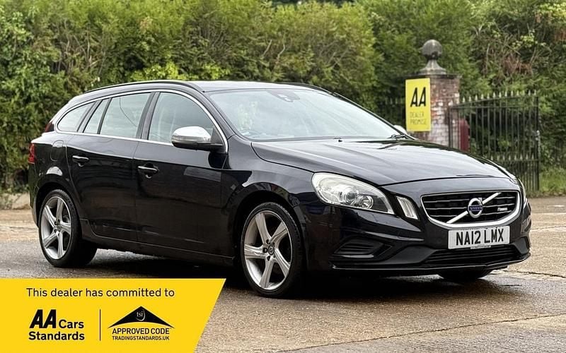 Black Used 2012 Volvo V60 R-Design Estate | £3,290 (Fair price) - Image 1/2