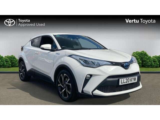 White Used 2020 Toyota C-HR Design SUV | £17,974 (Fair price) - Image 1/4