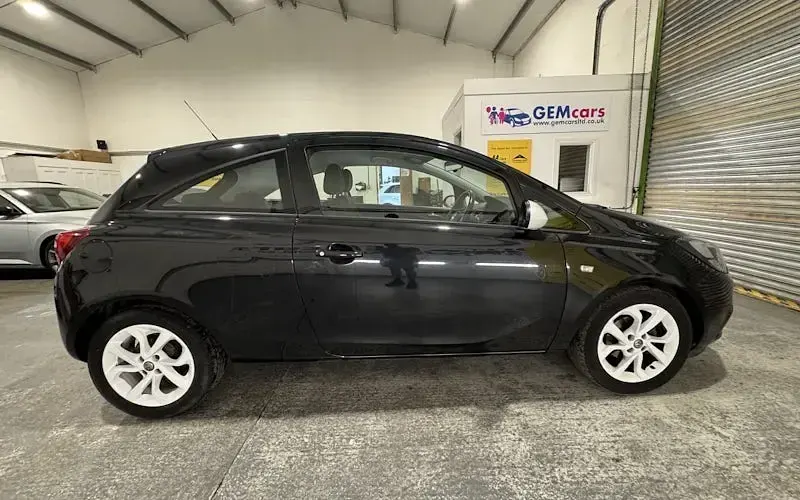 Used Vauxhall Corsa 69 HP (50 kW) 2015 Black Hatchback