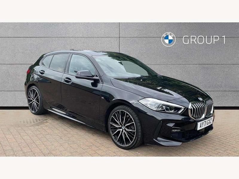 Black Used 2021 BMW 118 M Sport Hatchback | £17,795 (Good price) - Image 1/4