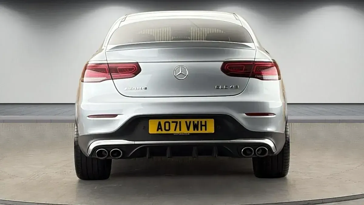 Used Mercedes GLC43 AMG Premium Plus 390 HP (286 kW) 2021 Hightech silver Coupe