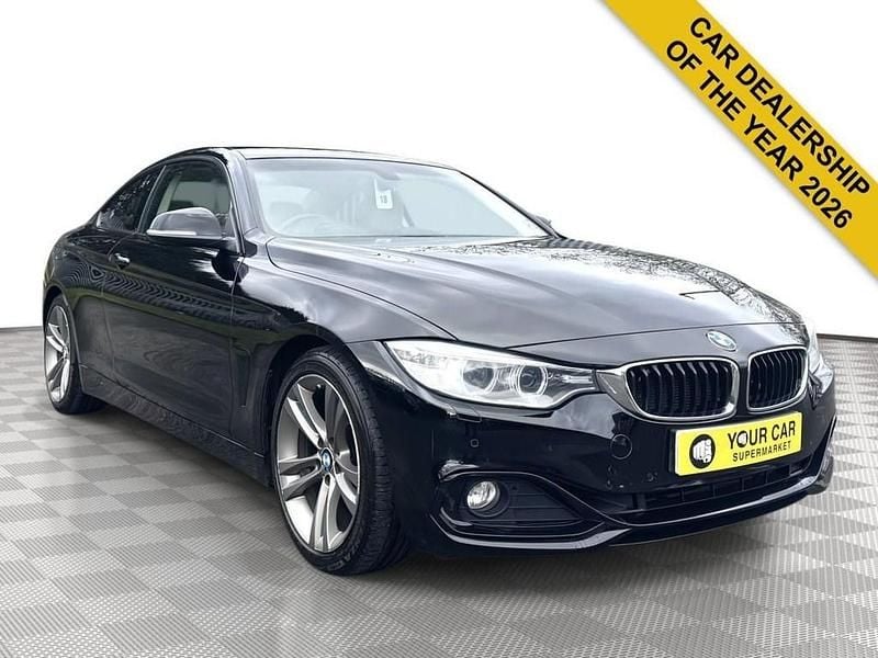 Used BMW 420 Sport Line 184 HP (135 kW) 2015 Black Coupe