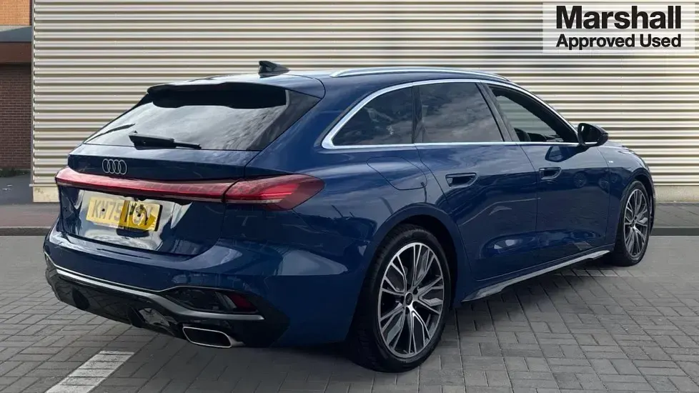 Used Audi A5 Sportback S-Line 204 HP (150 kW) 2025 Blue Hatchback