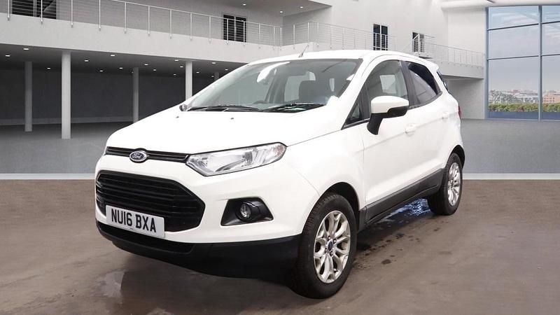 Used Ford Ecosport Zetec 112 HP (82 kW) 2016 White SUV