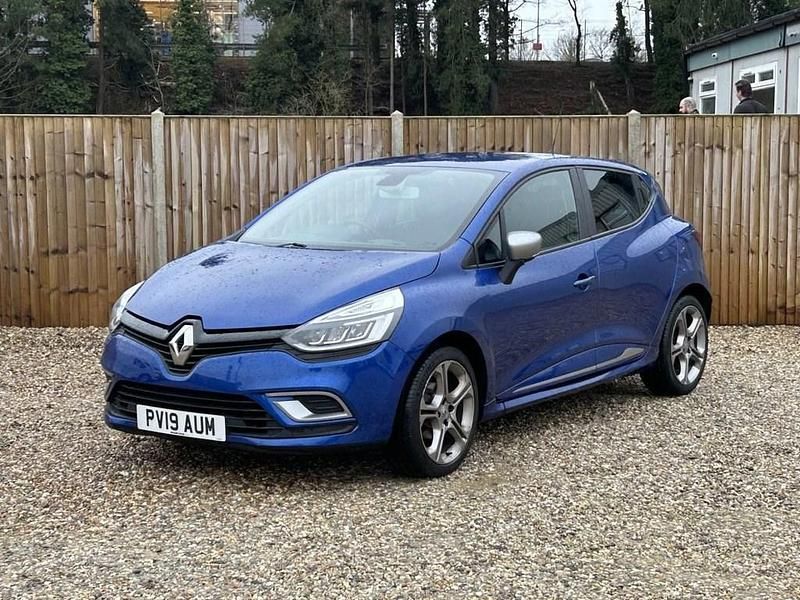 Used Renault Clio IV GT-Line 90 HP (66 kW) 2019 Blue Hatchback