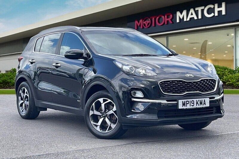 Black Used 2019 Kia Sportage 2 SUV | £13,099 (Good price) - Image 1/4