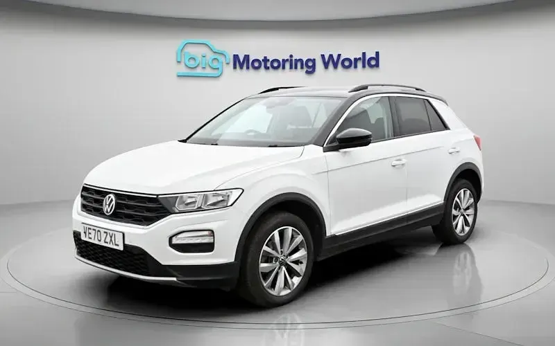Usado VW T-Roc Design 110 HP (80 kW) 2021 Branco SUV