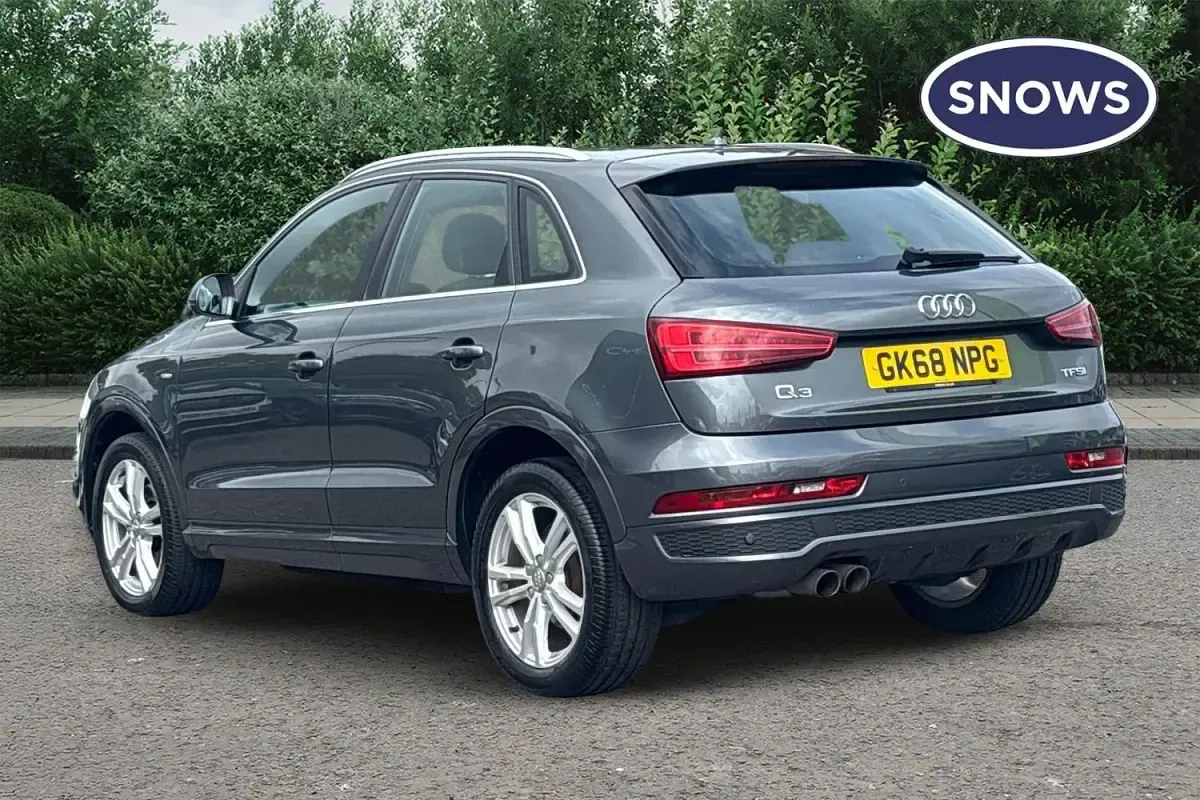 Used Audi Q3 S-Line 150 HP (110 kW) 2018 Grey SUV