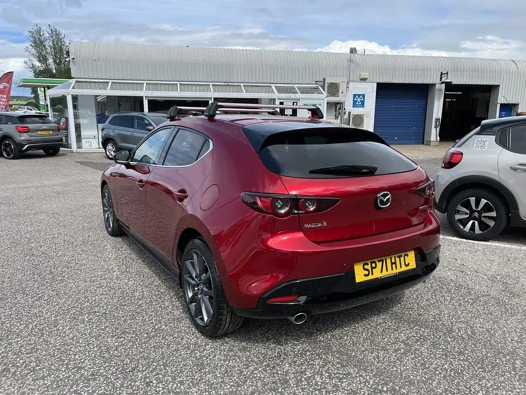 Used Mazda 3 Inclusive 2021 Red Hatchback