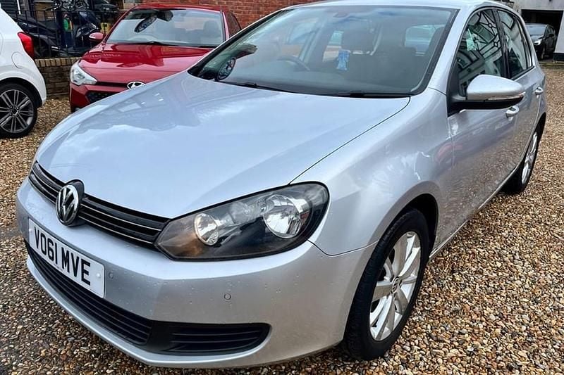 Used VW Golf VI Match 122 HP (89 kW) 2011 Silver Hatchback