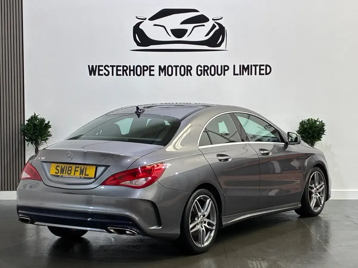 Used Mercedes CLA180 AMG line 2018 Grey Sedan