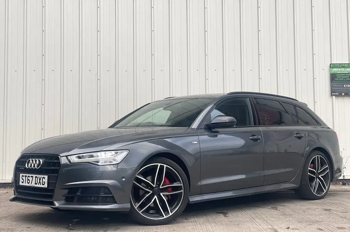Used Audi A6 Black Edition 190 HP (139 kW) 2017 Grey Estate