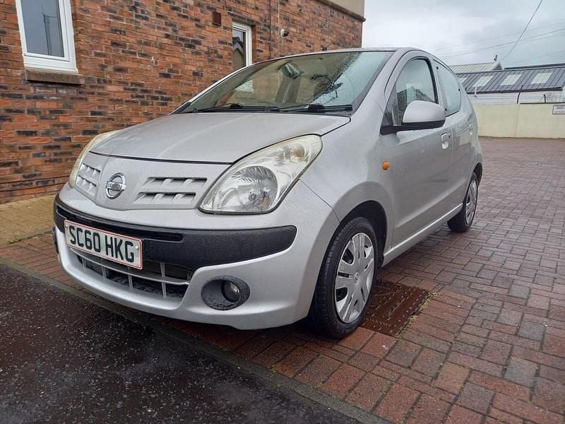 Silver Used 2011 Nissan Pixo N-TEC Hatchback | £2,499 (Fair price) - Image 1/4