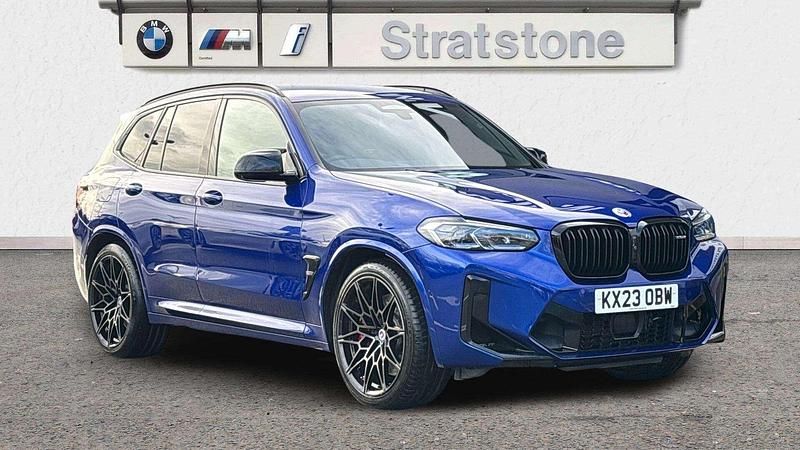 Blue Used 2023 BMW X3 M Competition Edition SUV | £59,495 (Fair price) - Image 1/3