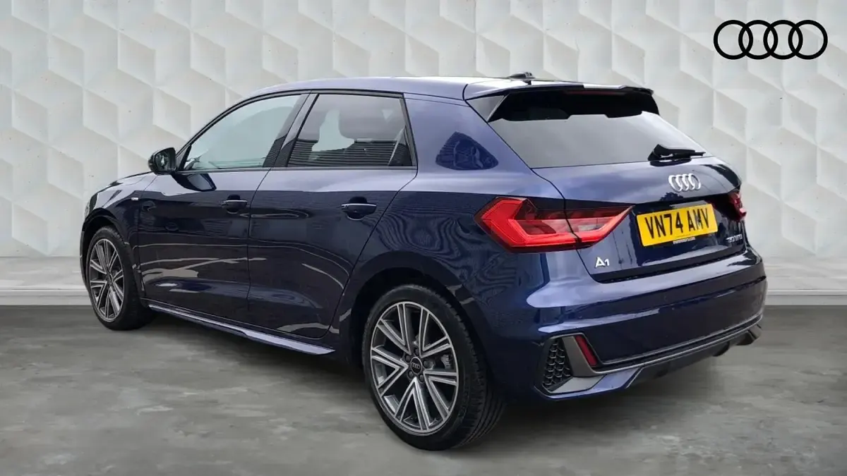 Used Audi A1 Sportback S-Line 116 HP (85 kW) 2024 Blue Hatchback