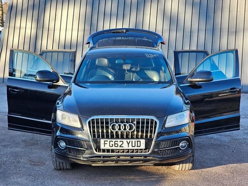 Used Audi Q5 S-line plus 177 HP (130 kW) 2012 Black SUV