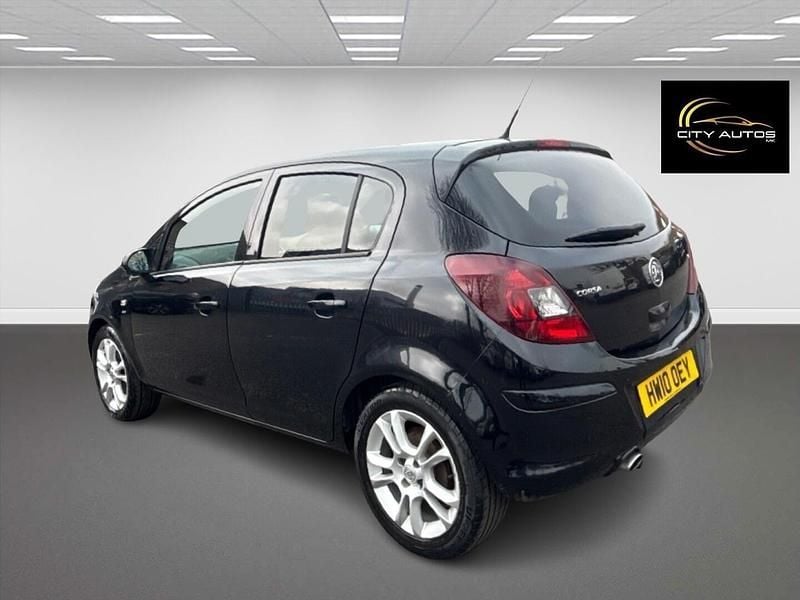 Used Vauxhall Corsa 100 HP (73 kW) 2010 Black Hatchback