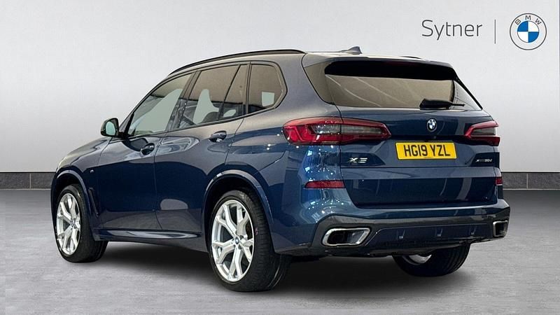 Used BMW X5 M Sport 261 HP (191 kW) 2019 Blue SUV