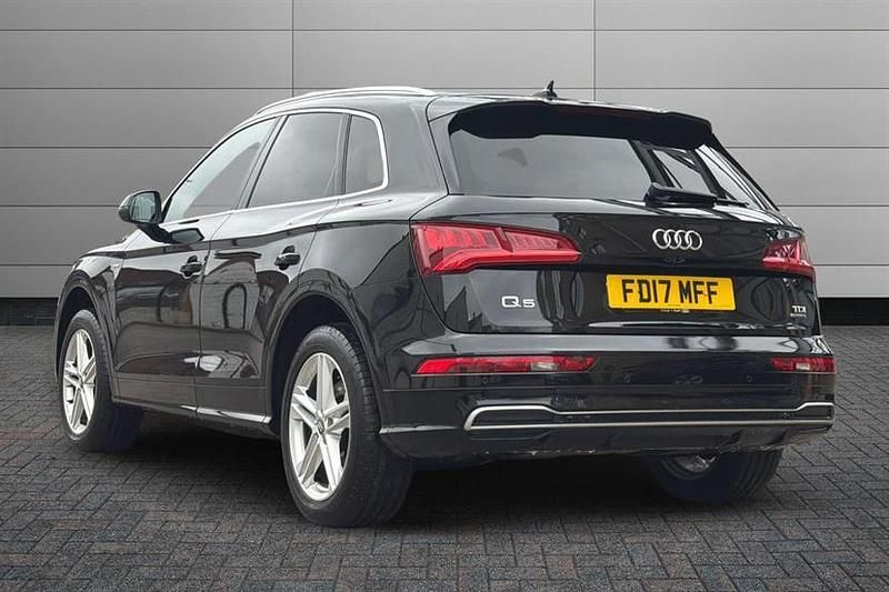 Used Audi Q5 S-Line 190 HP (139 kW) 2017 Black SUV