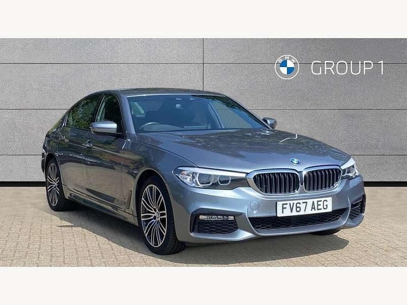 Blue Used 2017 BMW 530e M Sport Sedan | £14,450 (A bit pricey) - Image 1/4