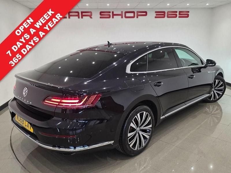 Used VW Arteon Elegance 150 HP (110 kW) 2018 Black Hatchback